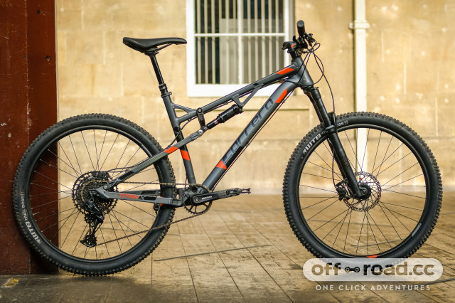 carrera titan full suspension bike